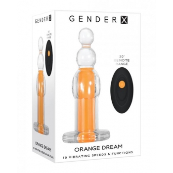 Gender X Orange Dream Beaded Shape Vibrator