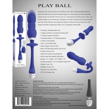 Gender X Play Ball Double Orb Vibrator