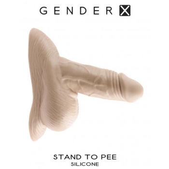 Gender X Stand To Pee - Light Skin Tone Silicone