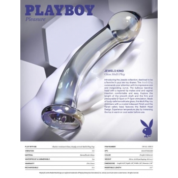 Playboy Jewels King Glass Probe