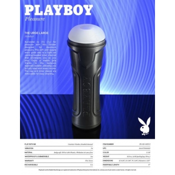 Playboy The Urge Large Vibrating Stroker