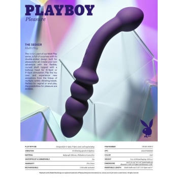 Playboy The Seeker - Multi Play Vibrator