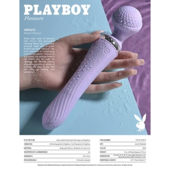 Playboy Pleasure Vibrato Dual Ended Wand