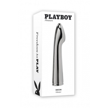 Playboy Swoon - Sleek Metal Vibrator