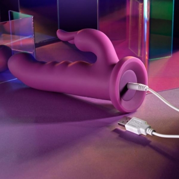 Playboy Fluffle - Twirling Vibrating Rabbit Vibrator