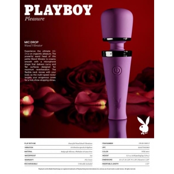 Playboy Mic Drop Massager