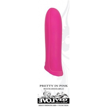 Pretty In Pink Rechargeable Bullet Vibrator Pink