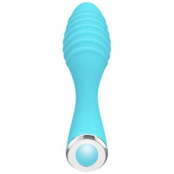 Little Dipper Blue Silicone Rechargeable Vibrator