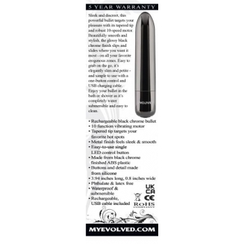 Evolved Real Simple Bullet Vibrator - Powerful and Portable