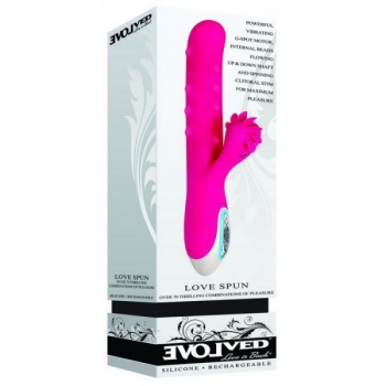 Love Spun Pink Rabbit Style Vibrator