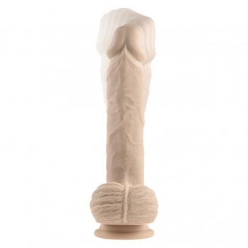 Evolved Full Monty Light Skin Tone Dildo