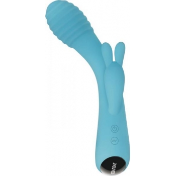 Aqua Bunny Blue Soft Rabbit Vibrator