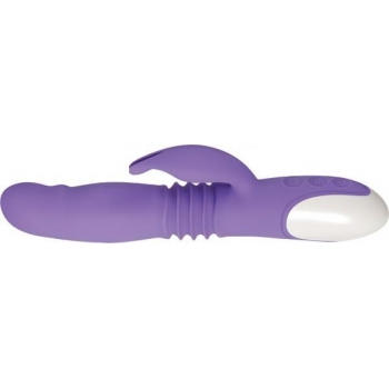 Thick & Thrust Bunny: Purple Rabbit Vibrator