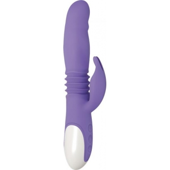 Thick & Thrust Bunny: Purple Rabbit Vibrator