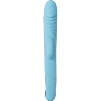 Triple Infinity Blue Rabbit Style Vibrator