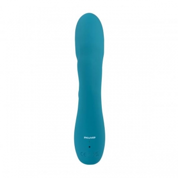 Evolved Fierce Flicker Rabbit Style Vibrator - Blue