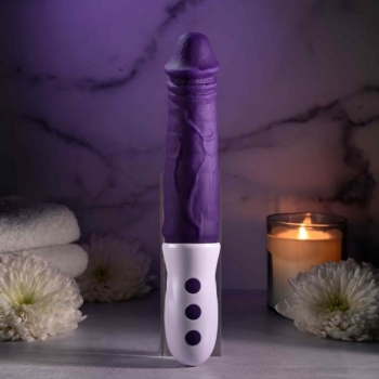 Evolved Plum Thrust Vibrator