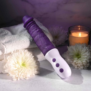 Evolved Plum Thrust Vibrator