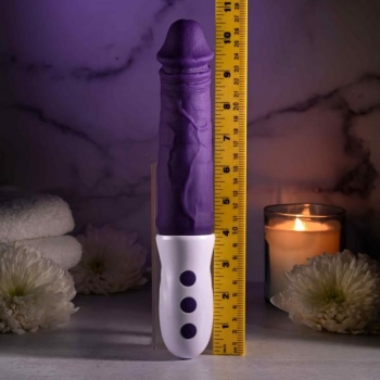 Evolved Plum Thrust Vibrator