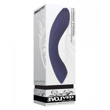 Coming Strong Powerful Blue Vibrator