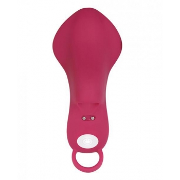 Frisky Finger Rechargeable Bullet Vibrator Burgundy