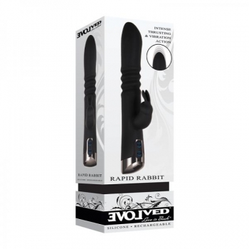 Evolved Rapid Rabbit - Black Vibrator