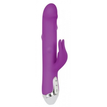 Dancing Pearl Rabbit Vibrator in Purple