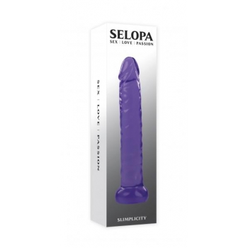 Selopa Simplicity Purple Realistic Dildo