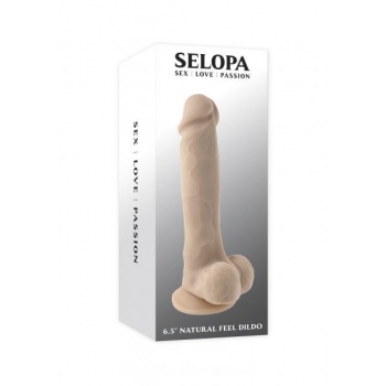 Evolved 6.5 Inch Natural Feel Dildo Light