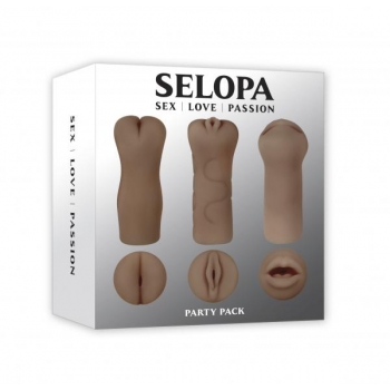 Selopa Party Pack Dark - 3 Strokers