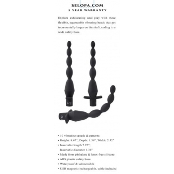 Selopa Vibrating Butt Beads