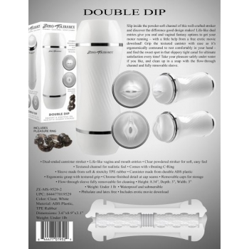 Zero Tolerance Double Dip