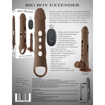 Enhanced Penis Extender with Vibrating Functionality