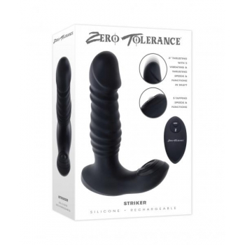 Zero Tolerance Striker Black Anal Vibrator