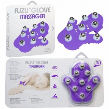 Fuzu Roller Purple Glove Massager