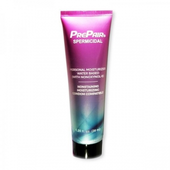 Prepair Spermicidal Water Based Lubricant - 1.25oz Tube