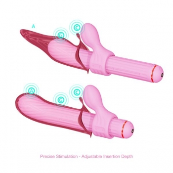 Magic Stick S1 Plus Multi-Functioning Vibe - Pink