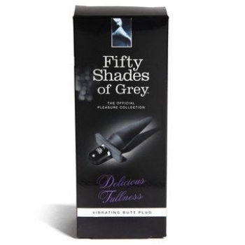 Fifty Shades of Grey Delicious Fullness Vibrating Butt Plug