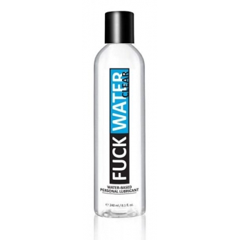 F*ck Water Clear H2O Water Based Lubricant 8oz