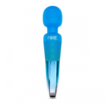 Nixie Wand Massager - Blue Ombre Metallic