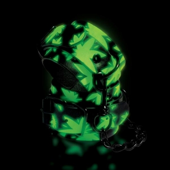 Stoner Vibe Chronic Collection Glow In The Dark Wrist Cuffs