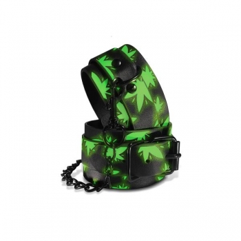 Stoner Vibe Glow In The Dark Ankle Cuffs