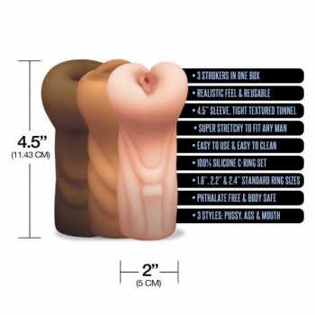 MSTR B8 Stroker Kit - 6 Pack