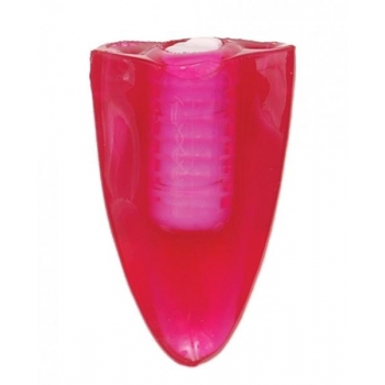 Tongue Teaser Silicone Oral Vibrator - Pink