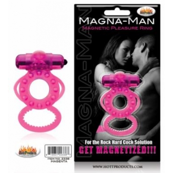 Magna Man Magnetic Ring - Magenta