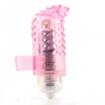 Frisky Finger Light Up Finger Massager in Pink