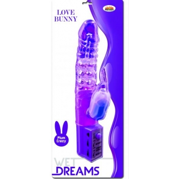 Love Bunny Variable Speed Vibrator in Purple