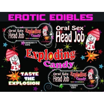 Head Job Oral Sex Candy - Strawberry Red