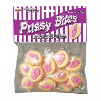 Pussy Bites Strawberry Candies