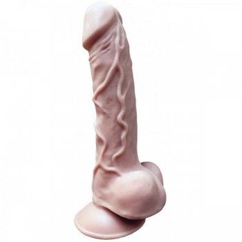 Skinsations Hard Drive 8 Inches Dildo Beige